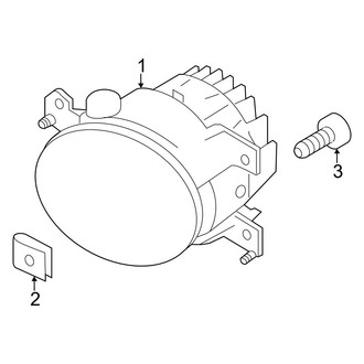 Infiniti OE - Front Lamps - Fog Lamps