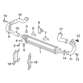 Infiniti OE - Intercooler Pipe Bolt
