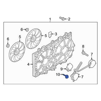 Infiniti OE - Engine Cooling Fan Controller Bolt