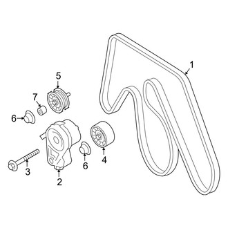 Infiniti OE - Cooling - Belts & Pulleys (Premium / Sport 3.0L)