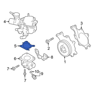 Infiniti OE - HVAC Heater Control Valve Gasket