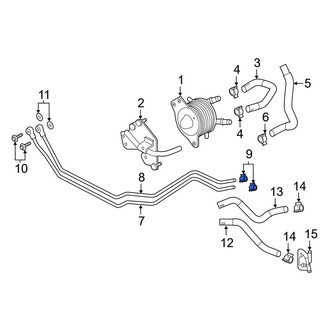 Infiniti OE - Transmission Oil Cooler Line Clamp
