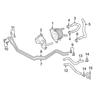 Infiniti OE - Cooling - Trans Oil Cooler (RWD 3.0L)