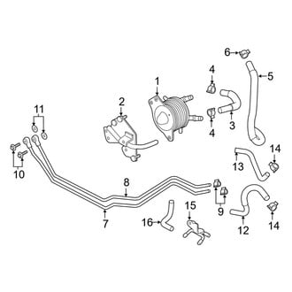 Infiniti OE - Cooling - Trans Oil Cooler (AWD 3.0L)