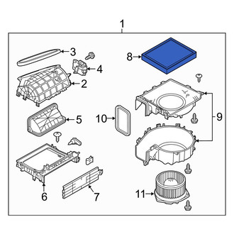 Infiniti OE - Cabin Air Filter