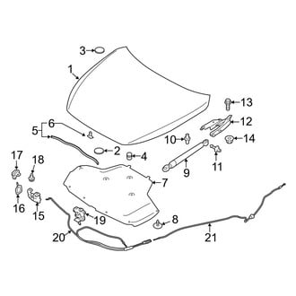 Infiniti OE - Hood & Components