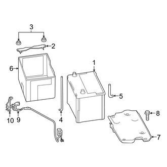 Infiniti OE - Electrical - Battery (Front), (2.0L)