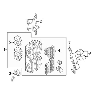 Infiniti OE - Electrical - Fuse & Relay (Instrument Panel)
