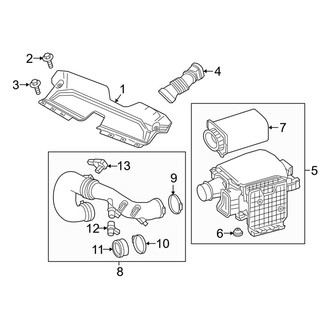 Infiniti OE - Engine - Air Intake (2.0L)