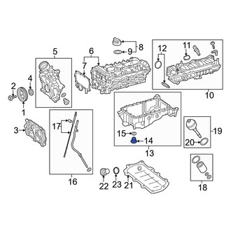 Infiniti OE - Engine Oil Drain Plug