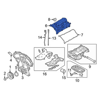 Infiniti OE - Left Engine Valve Cover
