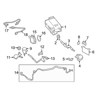 Infiniti OE - Emission System - Emission Components (2.0L)