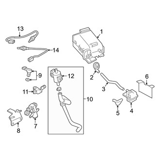 Infiniti OE - Emission System - Emission Components (3.0L)