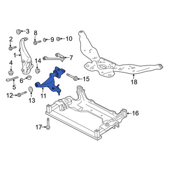 Infiniti OE - Front Right Lower Suspension Control Arm