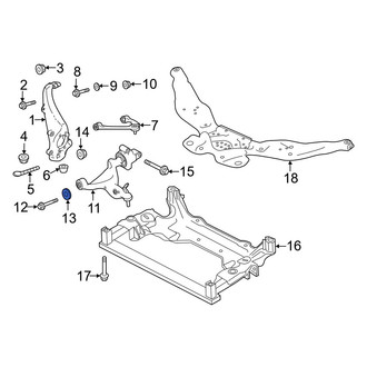 Infiniti OE - Rear Alignment Camber Adjusting Eccentric