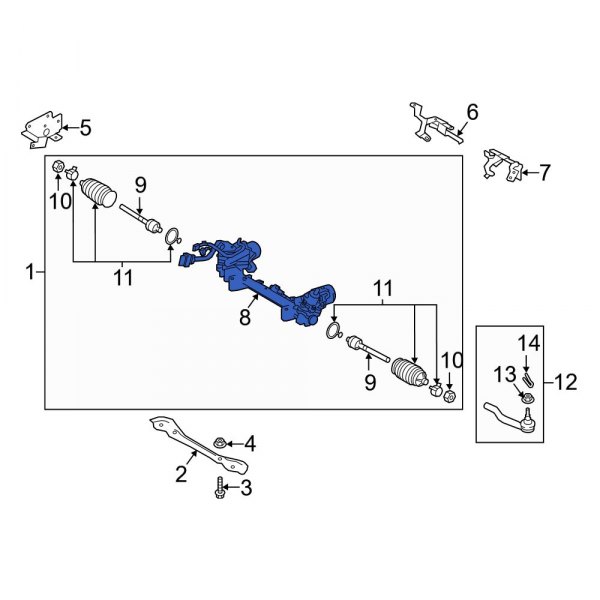 Rack and Pinion Assembly