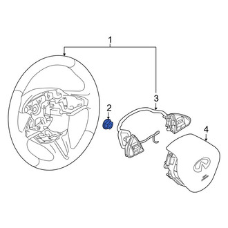 Infiniti OE - Steering Wheel Nut