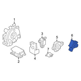 Infiniti OE - Rear Air Bag Impact Sensor