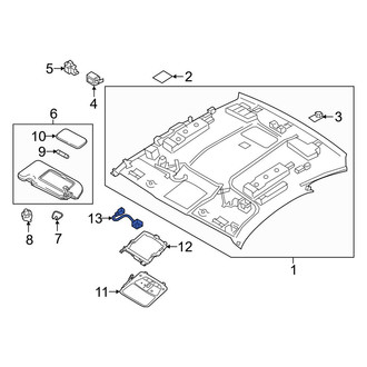 Infiniti OE - Navigation Microphone