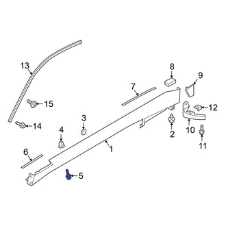Infiniti OE - Rocker Panel Molding Screw