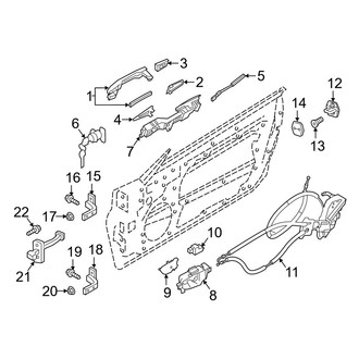 Infiniti OE - Door - Lock & Hardware