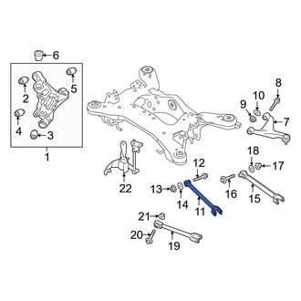 Infiniti OE - Rear Lower Forward Suspension Control Arm