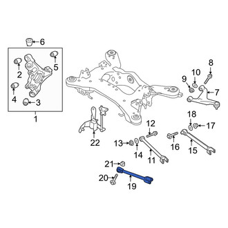 Infiniti OE - Rear Lower Forward Suspension Control Arm