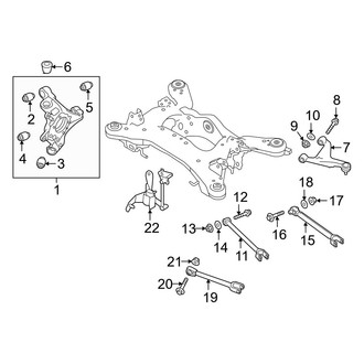 Infiniti OE - Rear Suspension - Suspension Components