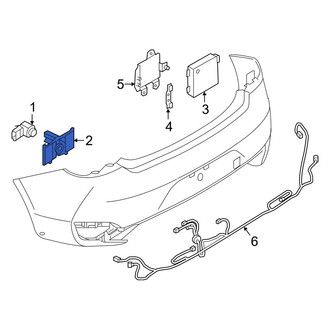 Infiniti OE - Parking Aid Sensor Bracket
