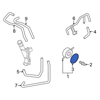 Infiniti OE - Engine Oil Cooler O-Ring
