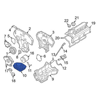 Infiniti OE - Lower Engine Oil Pan