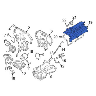 Infiniti OE - Left Engine Valve Cover