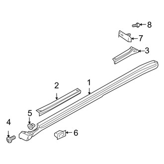 Infiniti OE - Pillars, Rocker & Floor - Exterior Trim