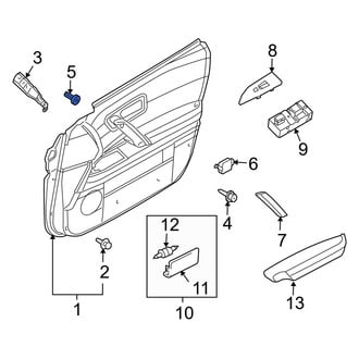 Infiniti OE - Door Interior Trim Panel Grommet