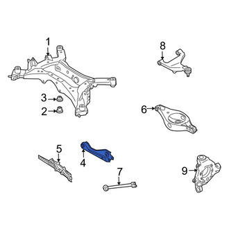 Infiniti OE - Rear Right Lower Forward Suspension Control Arm