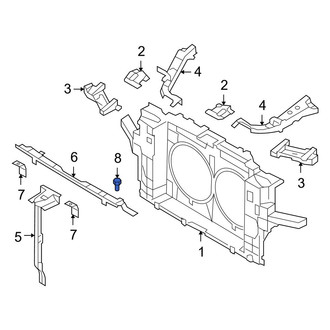 Infiniti OE - Radiator Support Panel Clip