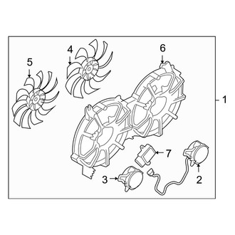 Infiniti OE - Cooling Fan