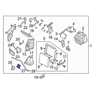 Infiniti OE - HVAC Air Inlet Door Actuator
