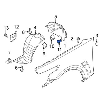 Infiniti OE - Wheel Arch Molding Grommet