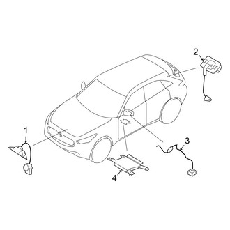 Infiniti OE - Electrical Components (Camera Components)