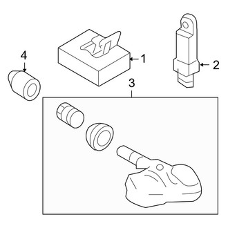Infiniti OE - Electrical - Tire Pressure Monitor Components