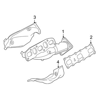 Infiniti OE - Exhaust System - Manifold (Base)