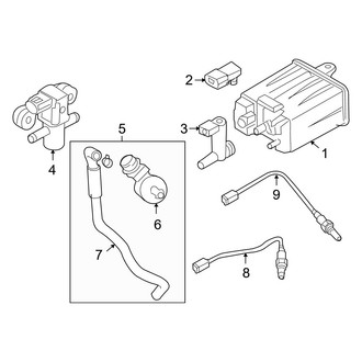 Infiniti OE - Emission System - Emission Components