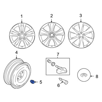 Infiniti OE - Wheel Lug Nut