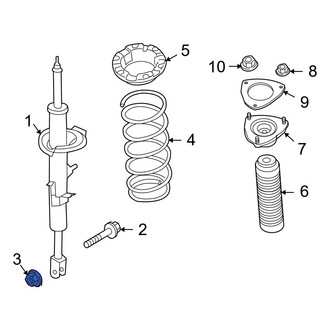 Infiniti OE - Suspension Strut Nut