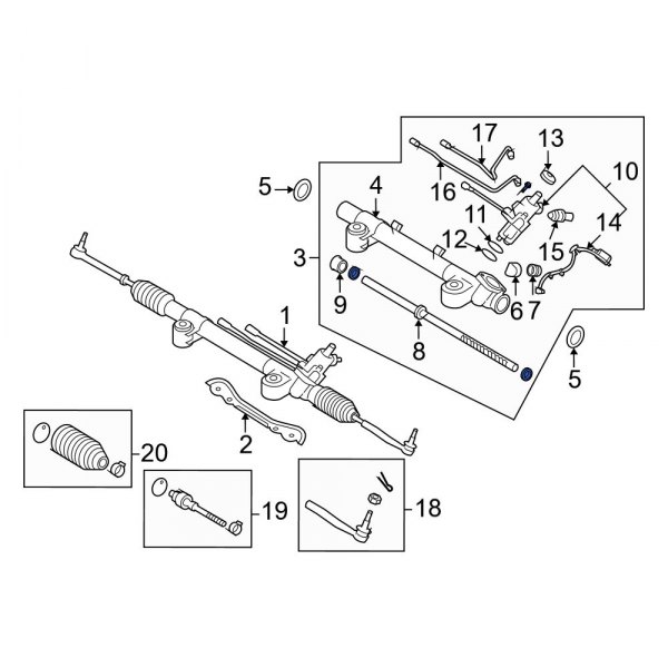 Rack and Pinion Assembly