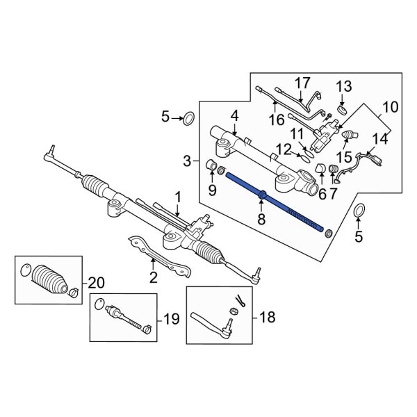 Rack And Pinion Rack Gear