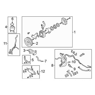 Infiniti OE - Steering Gear & Linkage - Pump & Hoses