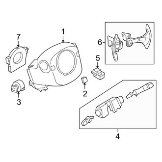 Infiniti OE - Steering Column - Shroud, Switches & Levers