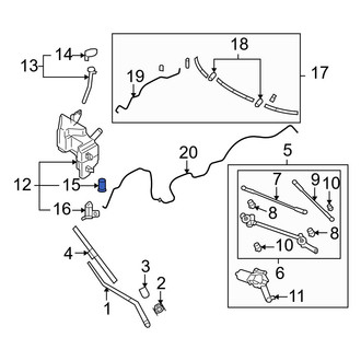 Infiniti OE - Washer Fluid Level Sensor